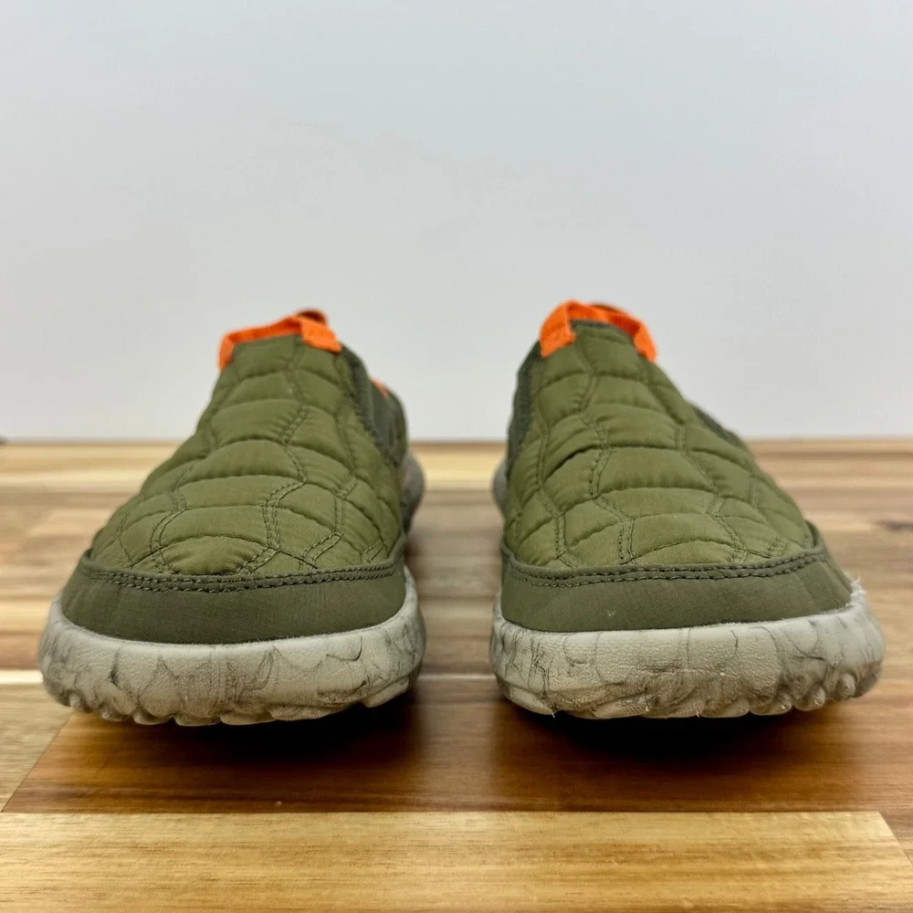 Merrell Kids Slip On‎ Casual Quilted Comfort Shoes Green Orange Size 3.5